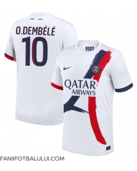 Paris Saint-Germain Ousmane Dembele #10 Tricou Fotbal Replică 2024-25 Barbati Deplasare